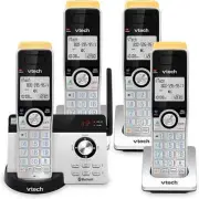 VTech Cordless Phone Answering Machine Bluetooth 4 Handset Super Long Range