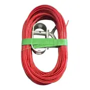 Wench Ratchet With 100ft Vinyl Coated Cable Wire For Oval Pool Cover 18' X 33'