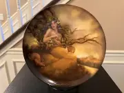 1984 Edwin M. Knowles, Four Ancient Elements Plate "EARTH" Goddess 1st Issue NIB