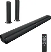 Sound Bar for Smart TV, Soundbar with Bluetooth/Arc/Opt/Aux Connect, Auto Volume