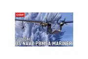 Academy Scale 1/72 USN PBM-5A Mariner Flying Boat w/Aus Decals Plastic Model Kit (12586)