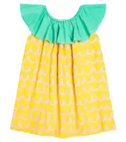 [Stella McCartney Kids] Stella McCartney Kids Pineapple cotton dress Y 2 multicoloured