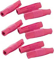 NIYANGLE 18pcs Hair Roller Tools for Lightweight Curlers for Retro Waves and for Home Use and Hair Salons