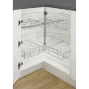 Kaboodle 2 Tier Corner Rotating Baskets
