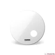 Evans 22" EQ3 Smooth White Resonant Bass Drum Head BD22RSW