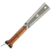 Mini Folding Japanese Pull Saw - 5.5 Inch Double Edge SK5 Blade - Perfect for...