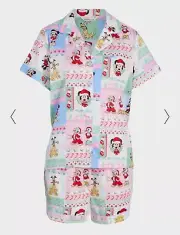 Peter Alexander Mickey Christmas Pj Set Women’s Size Large BNWT