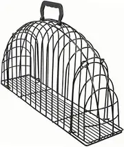 Cat Shower Netting Cage Pet Bathing Cage Steel Mesh Scratch-Resistant for Cat Grooming