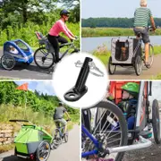 Bike Trailer Hitch Connector For Baby Pet Grocery Tranport Cycling Adapter Trailers