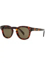 Celine - Round-frame Sunglasses Brown, Designer-stamped Arms, 100% UV Protection One Size