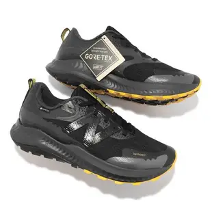 New Balance 越野跑鞋 DynaSoft Nitrel V5 GTX 4E 超寬楦 男鞋 黑 防水 NB 紐巴倫 MTNTRGB5-4E