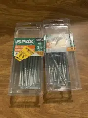Spax No. 14 X 3-1/2 in. L Star Flat Head Deck Screws 10 pk