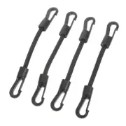 4 Pcs Elastic String Hook Straps for Camping Roof Cargo Fastening