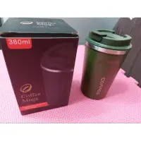 在飛比找蝦皮購物優惠-Coffee Mugs 380ml 不銹鋼保溫杯 軍綠色