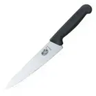 Victorinox Cooks Carving 19cm Knife Black Fibrox Handle 5.2003.19