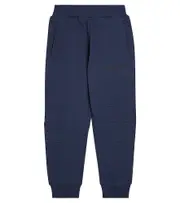 [Balmain Kids] Balmain Kids Logo cotton jersey sweatpants Y 10 blue