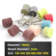 Wheel Buffing Nylon Polishing Drill Bit For Dremel Rotary Tool 150 - 1000 Grit