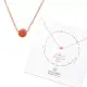 Dogeared 玫瑰金豆豆項鍊 富足圓滿 Circle Necklace 附原廠盒