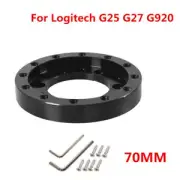 70MM CNC Steering Wheel Adapter Plate＋Hex Wrench＋Screw For Logitech G25 G27 G920