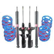 4x KYB EXCEL-G Shocks + Sport Low Coil for HOLDEN Commodore VR VS Wagon FE2 V6