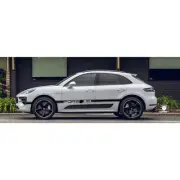 Triple Stripe Custom Side Decals Set For Porsche Macan 2014-2023 95B