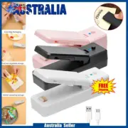 Portable Mini Heat Sealing Machine USB Rechargeable Food Sealer Plastic Bag HG