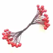 New Berry Pick Bunch 0.6mm - Red - Wholesale Feathers & Craft Supplies
