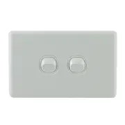 QCE 2 Gang Double Light Switch