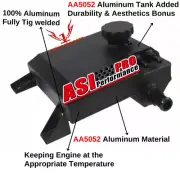 Radiator Overflow Tank For 2002-2005 Ford BA Falcon Coolant Bottle 6CYL 4.0L XR6 (for: Ford)