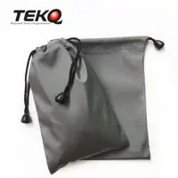 在飛比找蝦皮商城優惠-【TEKQ】萬用束口收納袋12X18CM 灰- 收納SSD 