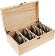TEMPNAP Coin Storage Box Portable Coin Collection Holder with Ample Space for Organizing Scratch Protection for Collectors