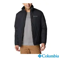 在飛比找Yahoo奇摩購物中心優惠-Columbia 哥倫比亞 男款 - 極暖立領外套-黑色 U