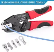 Crimping Tool for Non-Insulated Open Barrel Terminals & Receptacles AWG 20-10