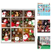 486 PCS Christmas Window Clings Decals Christmas Window Decorations Christmas...