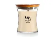 Woodwick Medium Vanilla Bean Scented Candle