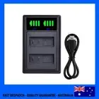 Du Battery Charger For Panasonic DMW-BLG10E DMW-BLE9E Lumix DC-TZ90 DMC-GX7 GX85
