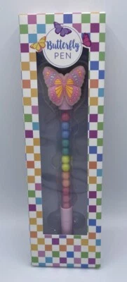 Eccolo Butterfly Pen Black Ink/Decorative NIB