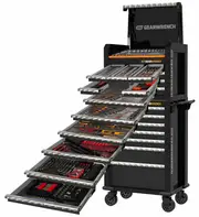 Gearwrench 77023 - Tool Kit - 411 Piece - 28" Chest & Trolley