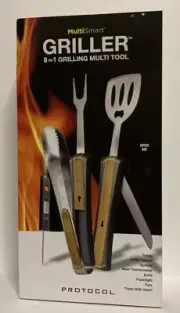 NIB MultiSmart Griller 8-in-1 Grilling Multi Tool