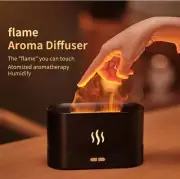 NEW 3D Flame Mist Humidifier, Portable, LED 7-Color Aroma Essential Oil Diffuser
