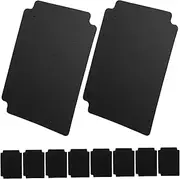 SUPVOX 10Pcs Card Organizer Dividers Durable Material Storage for Trading Card Games Effortless Sorting and Categorizing for Board Game and Card Storage Black