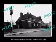 OLD 8x6 HISTORIC PHOTO RAINHAM ESSEX ENGLAND THE CAULIFLOWER TAVERN c1940