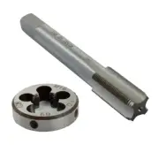 Tap Die Metric Thread Right Hand High Speed Steel Silver Tap & M16x 1mm Die New