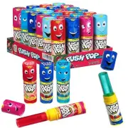 Push Pop Holiday Candy Lollipops - 24 Ct Candy Variety Pack in Assorted Fruity