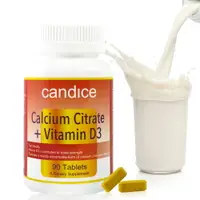 在飛比找樂天市場購物網優惠-Candice康迪斯檸檬酸鈣錠Calcium Citrate