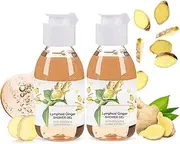 2Pcs Lymphoid Gingerol Shower Gel,Ginger Lymphatic Drainage Shower Gel, Shower Gel for Rejuvenating The Skin,Natural Organic Moisturizing Refreshing Shower Gel for All Skin Type -50Ml
