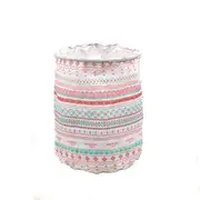 Country Washing Clothes Canvas Storage Basket Stb015 Freestanding