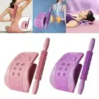 Back Stretcher with Massage Roller EVA Neck for Chair Women Men Sofa