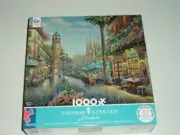 Thomas Kinkade Ceaco Puzzle 2023 1000Pc Spanish Cafe NIB