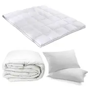 Royal Comfort Bedding Essentials Bed In Bag Set King White